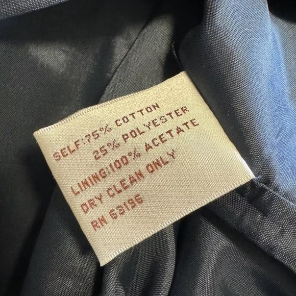 Suzi Chin for Maggy Boutique Navy & White Polka Dot Dress w/ Pockets - Picture 4 of 5